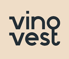 Depicts the vinovest logo. Used in an article comparing vinovest vs vint.