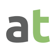 Depicts the AcreTrader logo. Used in content covering this farmland investment platform.