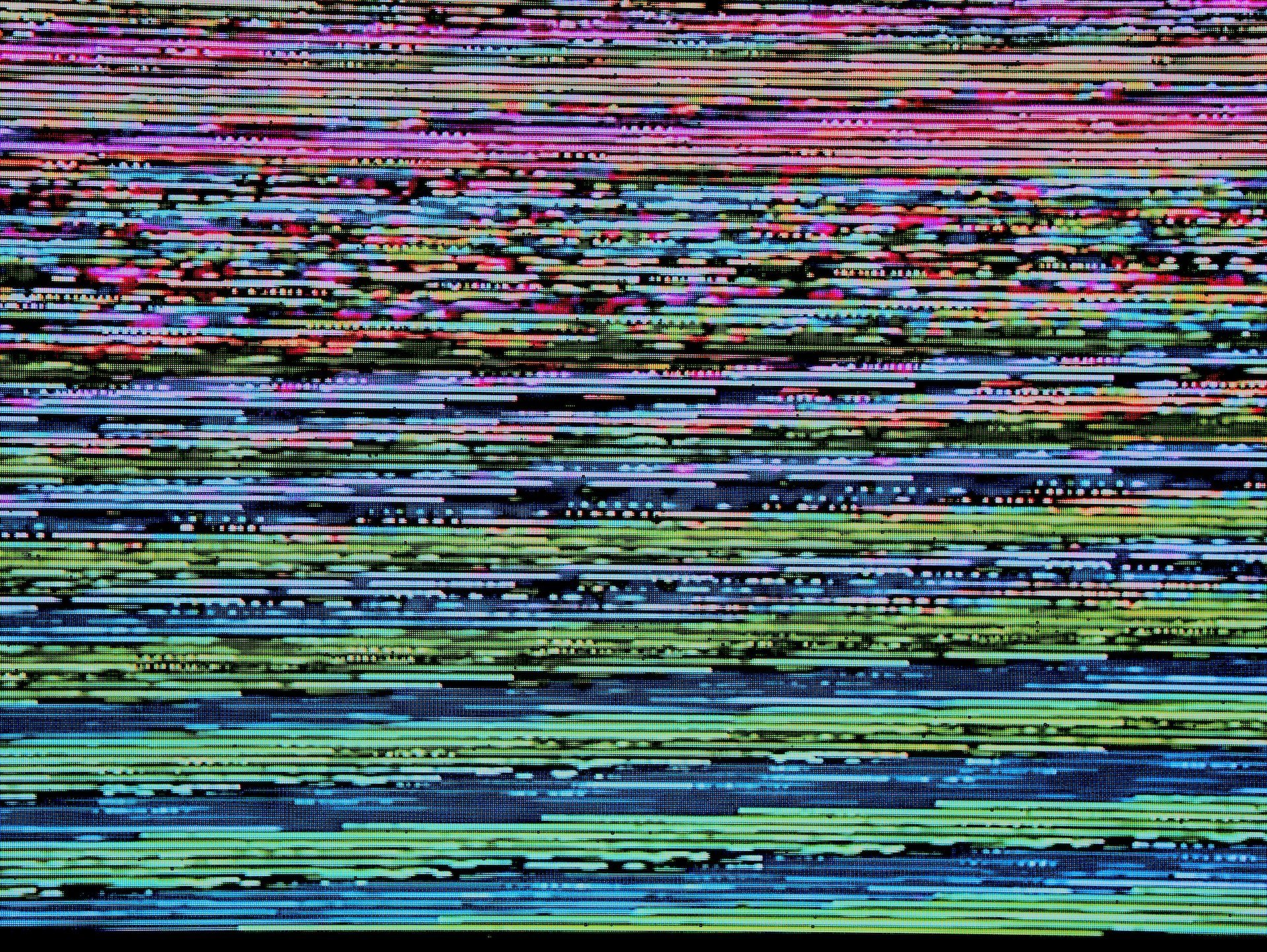 Depicts an abstract line pattern, representing a technical glitch. Used as a cover image for a news article discussing Here's Q1 payments being delayed for their vacation rental offerings.